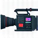 Illustrasjon av et filmkamera.